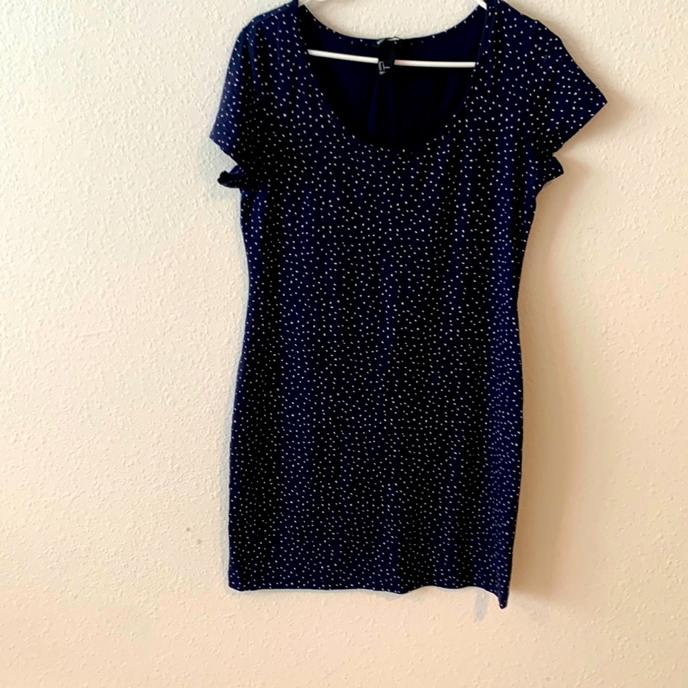 Navy blue dress large